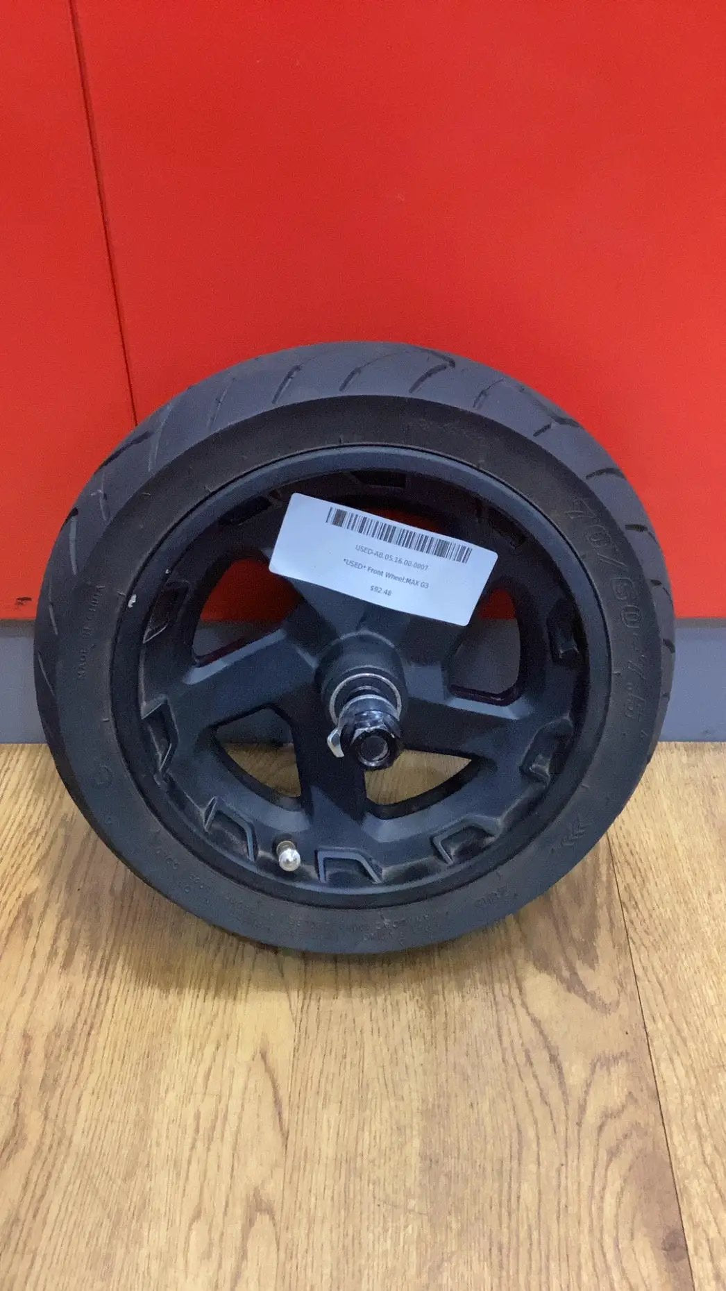 *USED* Front Wheel;MAX G3 by USED SEGWAY NINEBOT PARTS