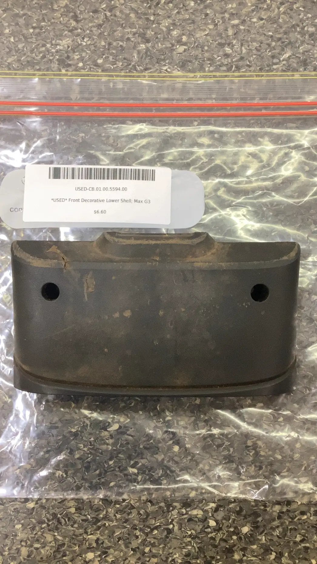 *USED* Front Decorative Lower Shell; Max G3 by USED SEGWAY NINEBOT PARTS