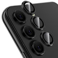Kinglas Tempered Glass Ring Camera Lens Protector Samsung Galaxy S24 Plus - Black by CAMERA LENS