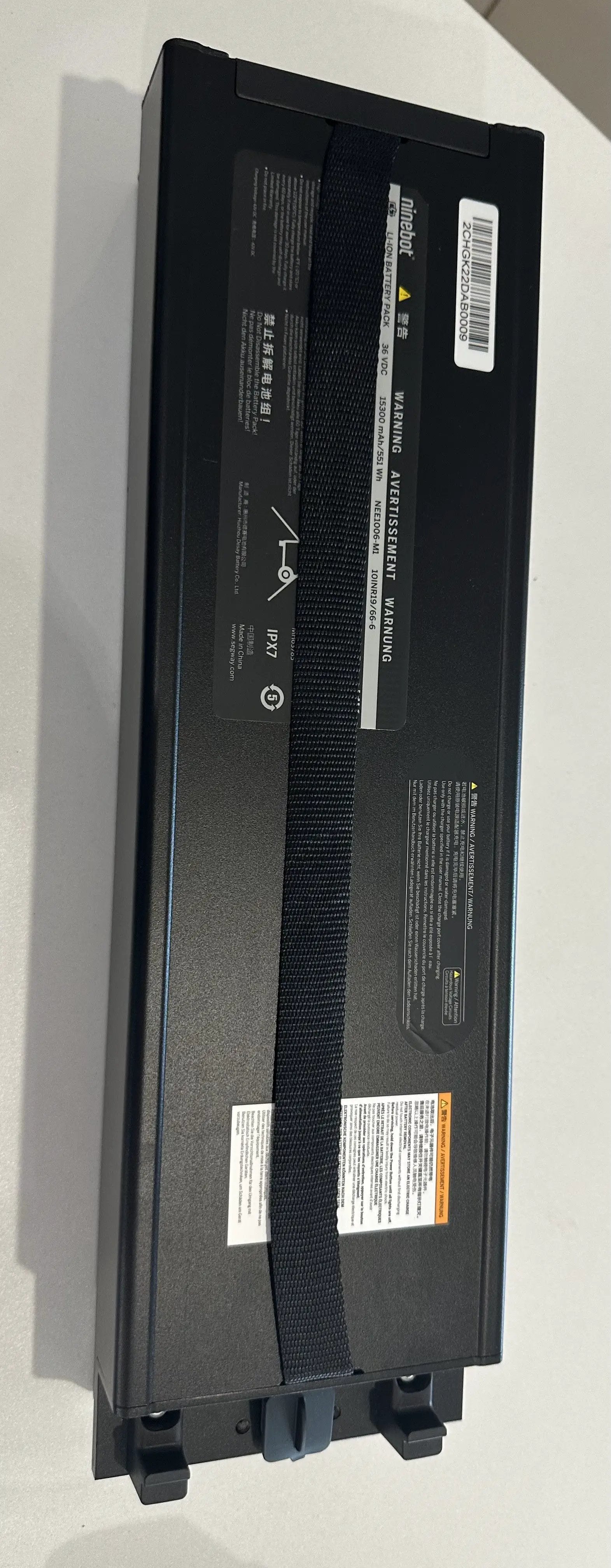 Battery Assembly; Beam Solo 36VDC 15,300mAh/551Wh by E-SCOOTER PARTS