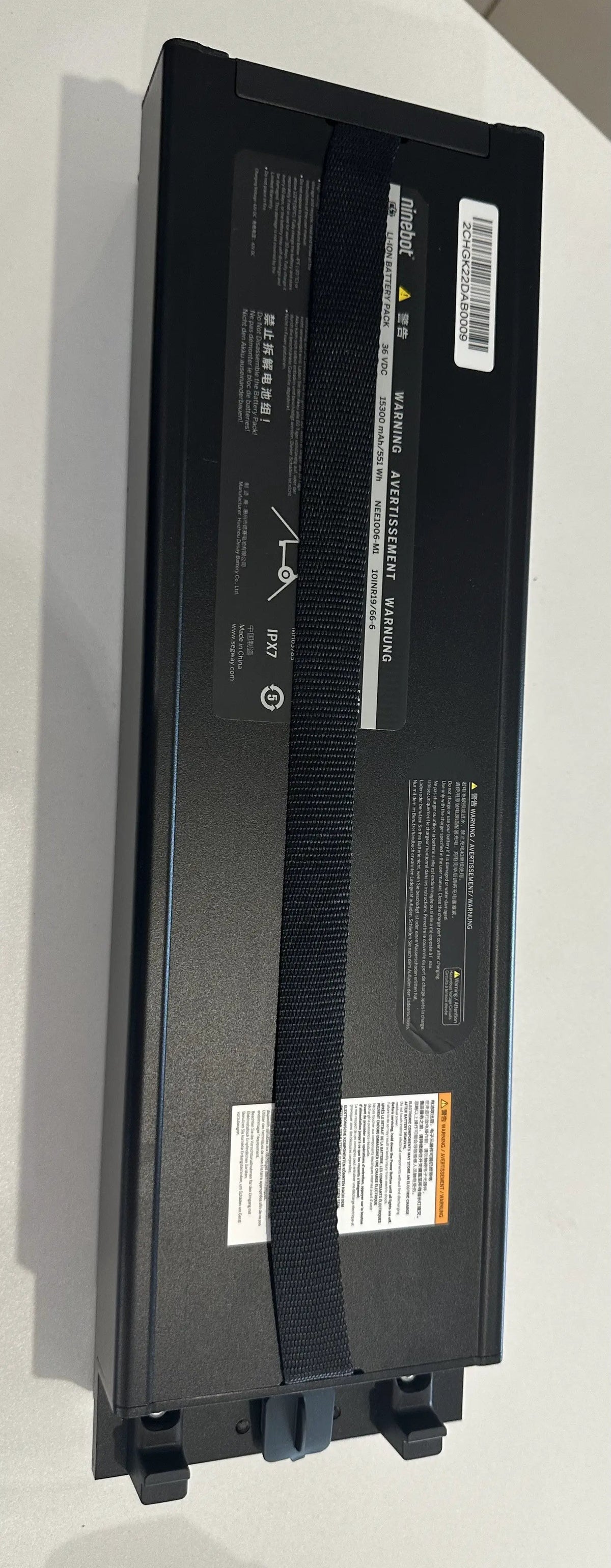 Battery Assembly; Beam Solo 36VDC 15,300mAh/551Wh by E-SCOOTER PARTS