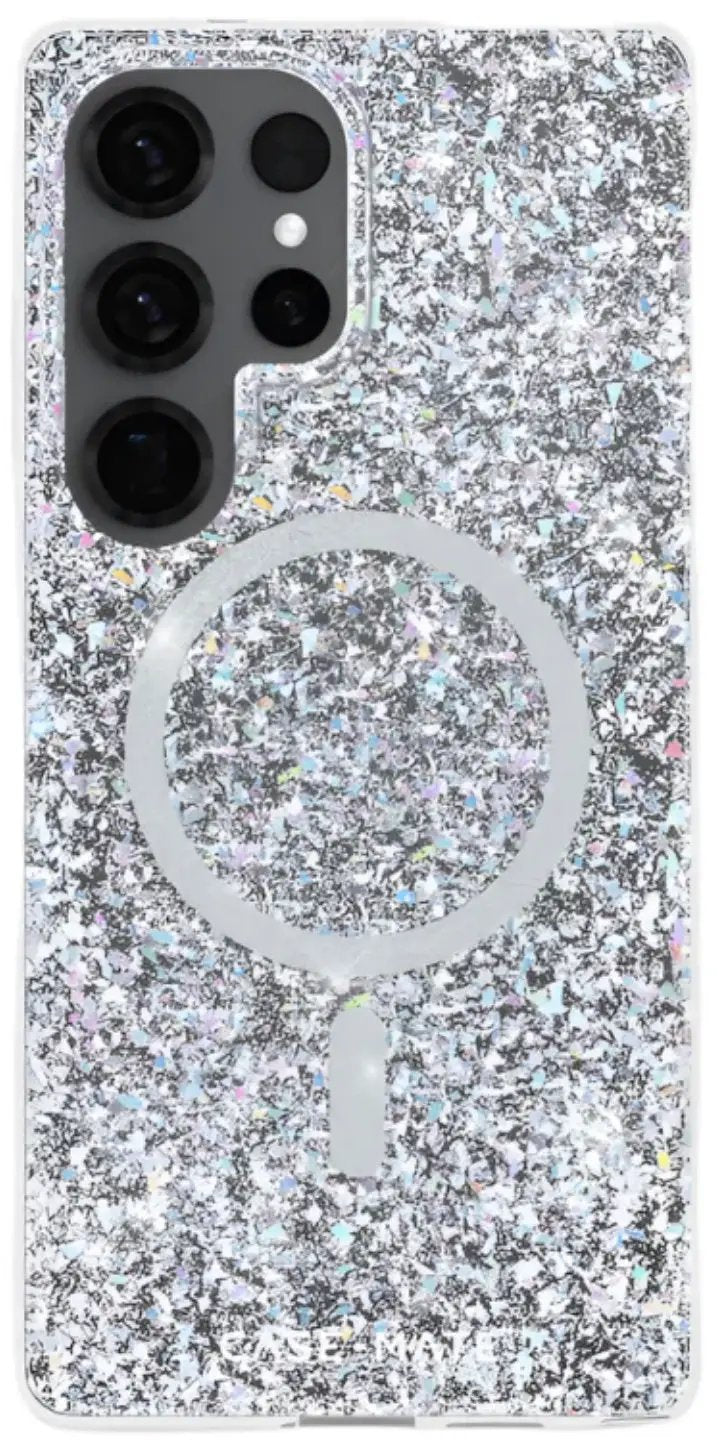 Case Mate Twinkle Case - Samsung Galaxy S25 Ultra - Disco Silver by BUMPER PHONE CASE