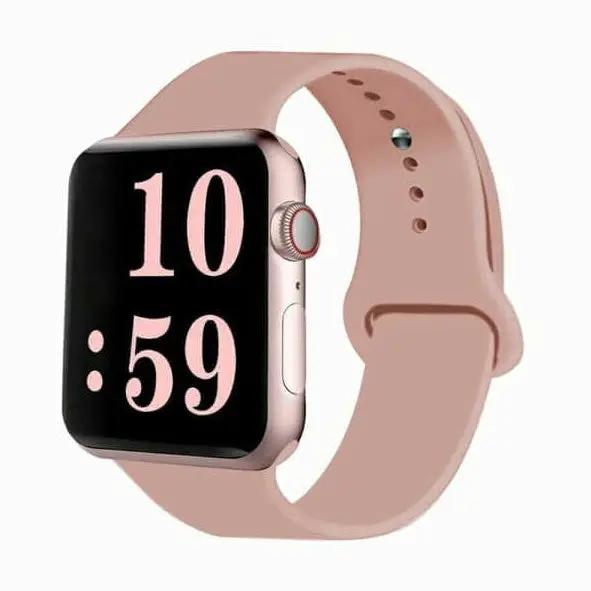 Apple Watch Silicone Watch Band 38mm/40mm/41mm (Series 1 - 10) by WATCH ACCESSORIES