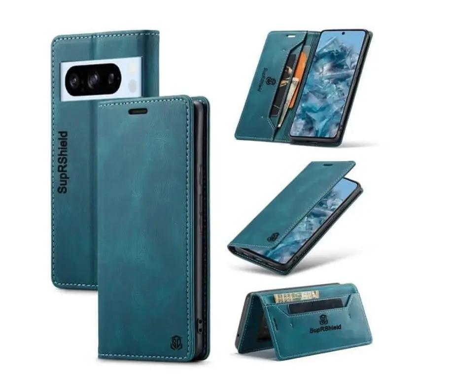 SupRShield Wallet Case - Google Pixel 6A by WALLET PHONE CASE