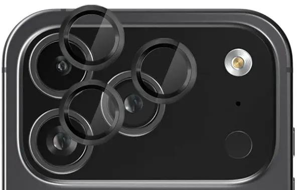 EFM Camera Lens Armour to Suit iPhone 17 Pro & Pro Max - Carbon by CAMERA LENS