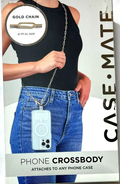 Case-Mate Phone Crossbody Gold Chain by PHONE ACCESSORIES
