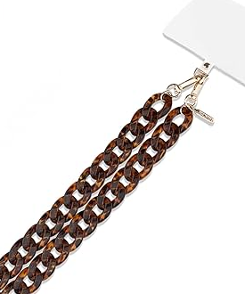 Case-Mate Phone Crossbody Chain Universal - Tortoiseshell by PHONE ACCESSORIES