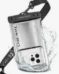 Case-Mate Waterproof Floating Pouch Universal - Silver Chrome by PHONE ACCESSORIES