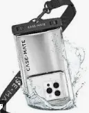Case-Mate Waterproof Floating Pouch Universal - Silver Chrome by PHONE ACCESSORIES