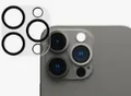 Case Mate Tempered Glass Case Optimised Camera Lens Protector - iPhone 14 Pro & 14 Pro Max - Black by CAMERA LENS