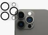 Case Mate Tempered Glass Case Optimised Camera Lens Protector - iPhone 14 Pro & 14 Pro Max - Black by CAMERA LENS
