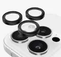 Case Mate Aluminium Ring Camera Lens Protector - iPhone 16 Pro & 16 Pro Max - Black by CAMERA LENS