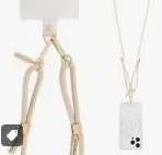 Case-Mate Phone Crossbody Taupe Rope by PHONE ACCESSORIES