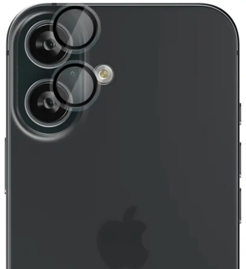 EFM Camera Lens Armour to Suit iPhone 16 & iPhone 16 Plus - Clear by CAMERA LENS
