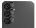 EFM Camera Lens Armour to Suit Samsung Galaxy S25 - Carbon by CAMERA LENS