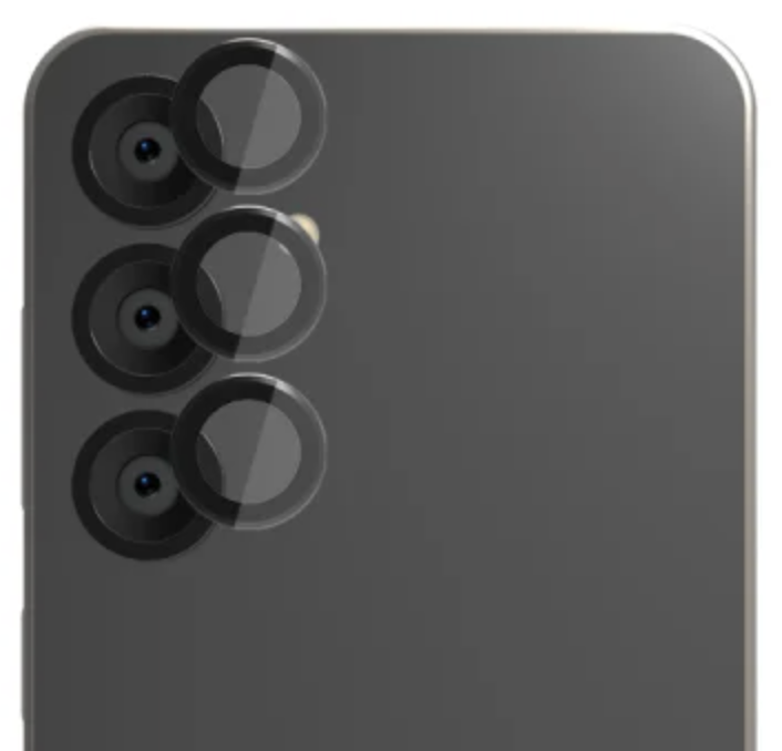 EFM Camera Lens Armour to Suit Samsung Galaxy S25 Plus - Carbon by CAMERA LENS