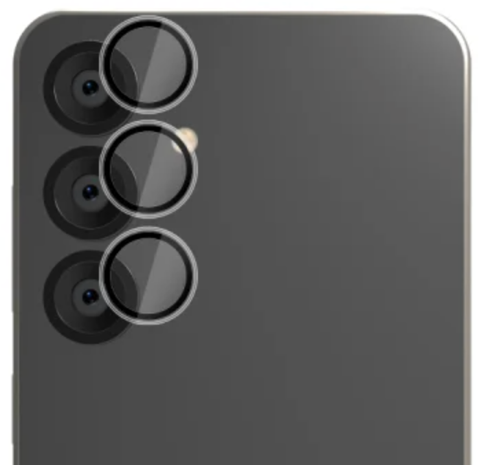 EFM Camera Lens Armour to Suit Samsung Galaxy S25 Plus - Clear by CAMERA LENS