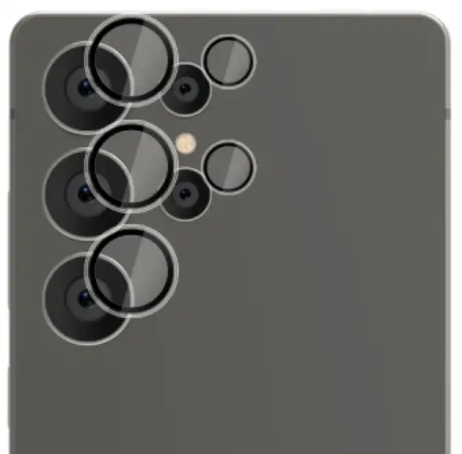EFM Camera Lens Armour to Suit Samsung Galaxy S25 Ultra - Clear by CAMERA LENS