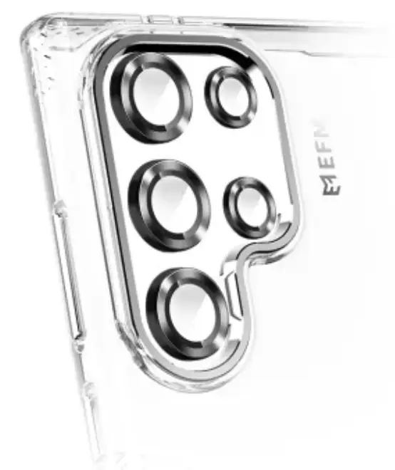 EFM Camera Lens Armour to Suit Samsung Galaxy S24 Ultra - Carbon by CAMERA LENS