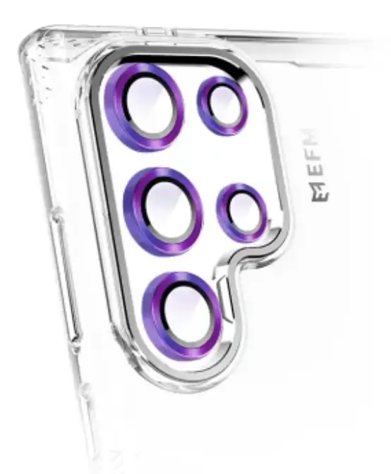 EFM Camera Lens Armour to Suit Samsung Galaxy S24 Ultra - Rainbow by CAMERA LENS
