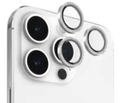Case Mate Aluminium Ring Camera Lens Protector - iPhone 15 Pro & 15 Pro Max - Twinkle by CAMERA LENS