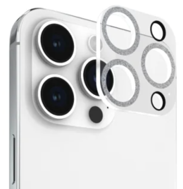 Case Mate Tempered Glass Case Optimised Camera Lens Protector - iPhone 15 Pro & 15 Pro Max - Twinkle by CAMERA LENS