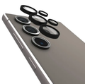 Case Mate Aluminium Ring Camera Lens Protector - Samsung Galaxy S24 Ultra - Black by CAMERA LENS