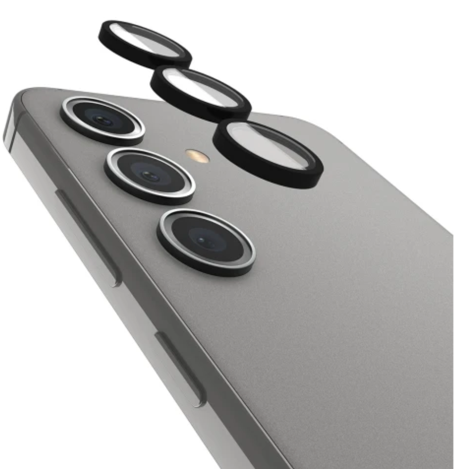 Case Mate Aluminium Ring Camera Lens Protector - Samsung Galaxy S24 - Black by CAMERA LENS