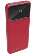 Laser 10,000mAh Powerbank 18W PD with LED Power Indicator - Red by POWER BANKS