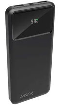 Laser 10,000mAh Powerbank 18W PD with LED Power Indicator - Black by POWER BANKS