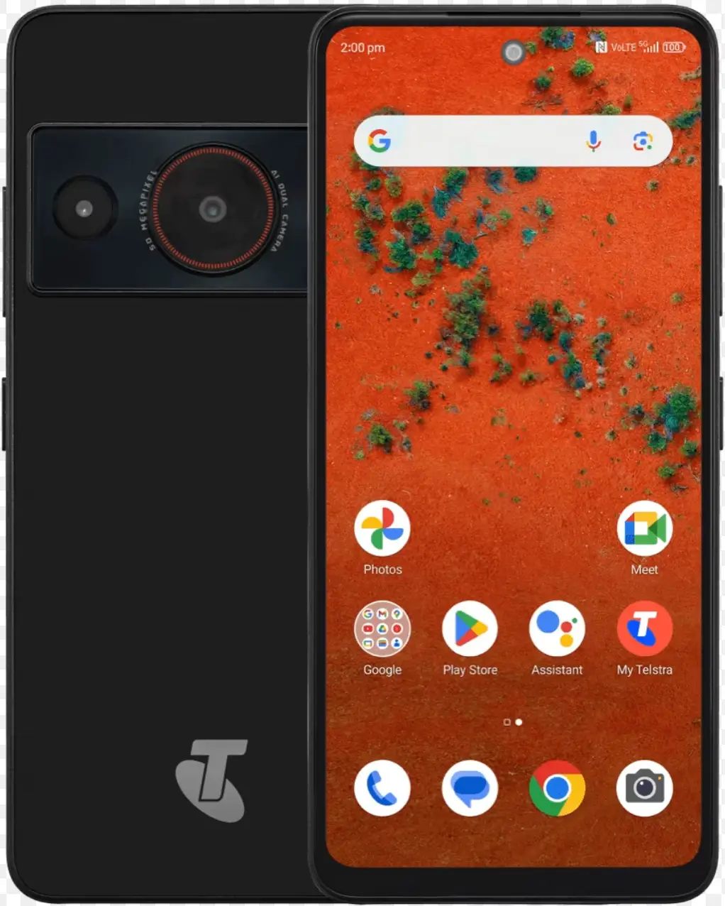 (EOL) Telstra ZTE T-Elite 5G 128GB 6.6" Screen Black by TELSTRA