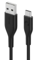 (EOL) Comsol 3m GRS Certified USB-A to USB-C Cable - Black by PHONE CABLES