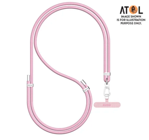 EFM Go Crossbody Lanyard - Pink by LANYARDS