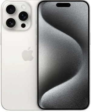 Refurbished iPhone 15 Pro Max 256GB WHITE TITANIUM by REFURBISHED PHONES