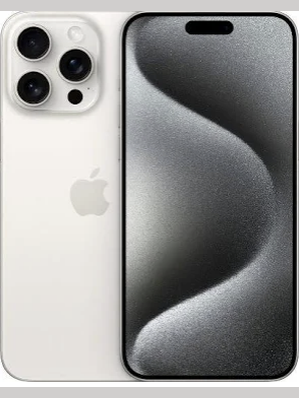 Refurbished iPhone 15 Pro Max 256GB WHITE TITANIUM by REFURBISHED PHONES