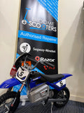 Razor MX350 Dirt Rocket Youth Sport Electric Motocross Bike - Blue Refresh for Kids 13+ by E-MOTO
