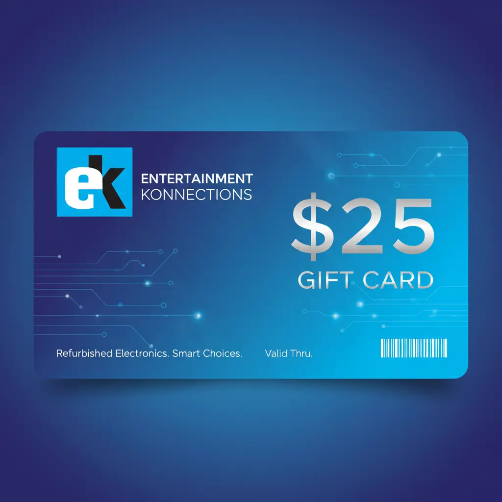 $25 Entertainment Konnections Gift Card — MS-5132-$25-ENTERTAIMENT K-$25