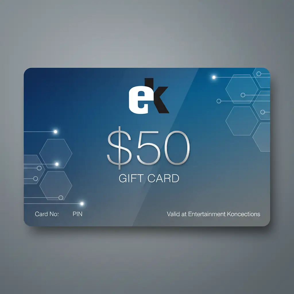 $50 Entertainment Konnections Gift Card — MS-8118-$50-ENTERTAIMENT K-$50