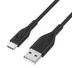 Comsol 1.2m GRS Certified USB-A to USB-C Cable - Black by PHONE CABLES