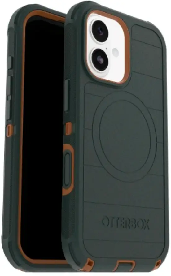 Otterbox Defender Pro Magsafe Shockproof Case Green - Iphone 17 by SHOCKPROOF PHONE CASE