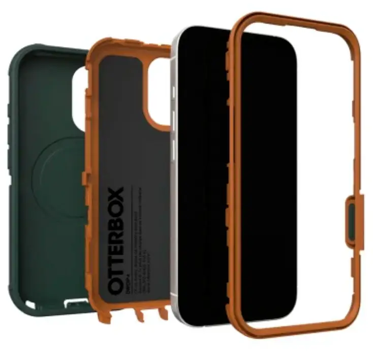 Otterbox Defender Pro Magsafe Shockproof Case Green - Iphone 17 by SHOCKPROOF PHONE CASE