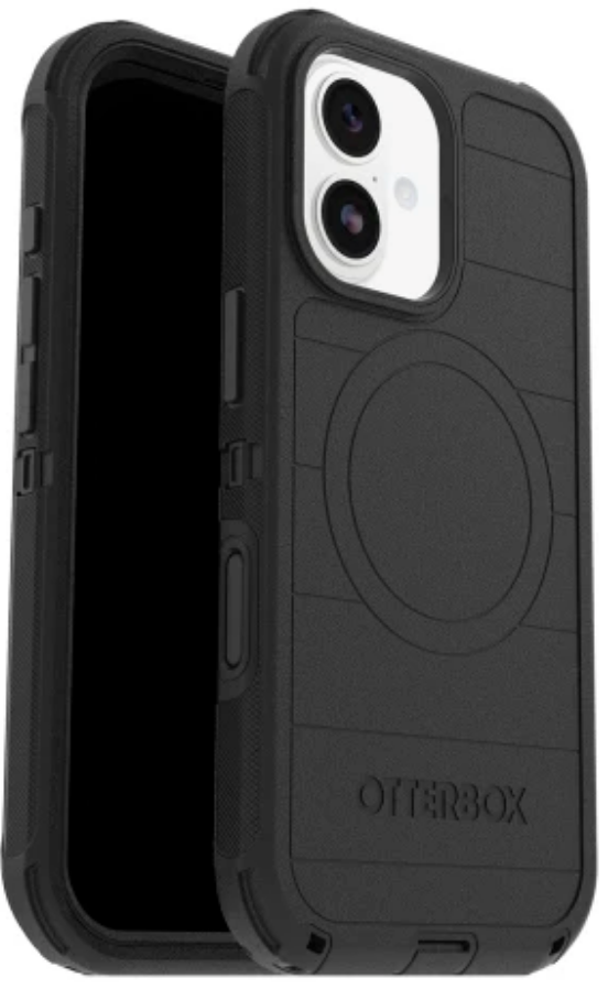 Otterbox Defender Pro Magsafe Shockproof Case Black - Iphone 17 by SHOCKPROOF PHONE CASE