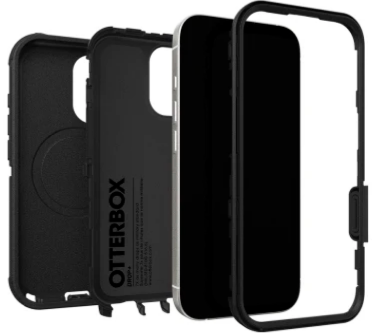Otterbox Defender Pro Magsafe Shockproof Case Black - Iphone 17 by SHOCKPROOF PHONE CASE