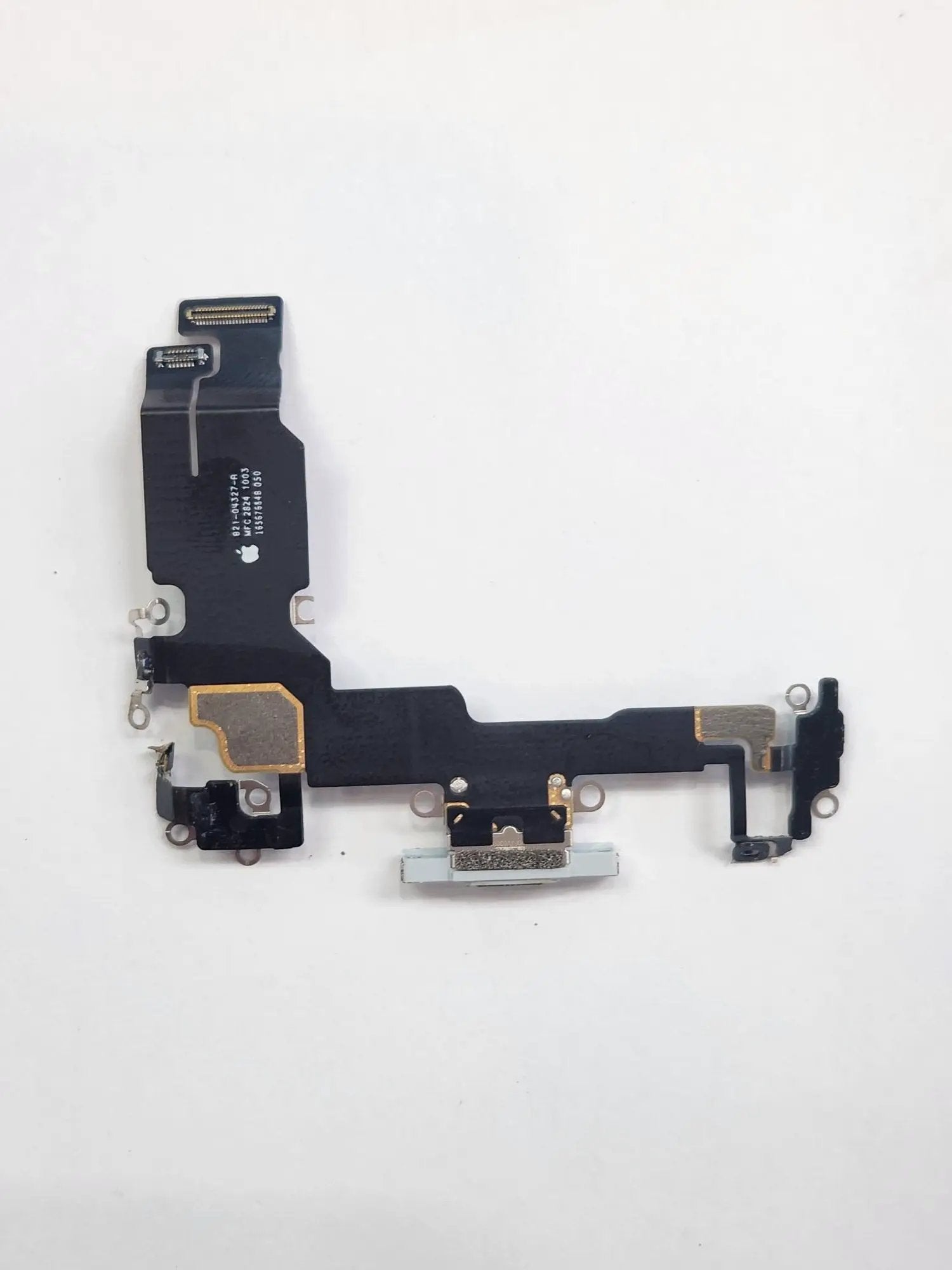 Charging Port Dock Flex Cable for iPhone 15 Blue - OEM Pulled by Internal Components