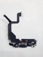 Charging Port Dock Flex Cable for iPhone 13 Pro Black - OEM Pulled by PULLED PARTS