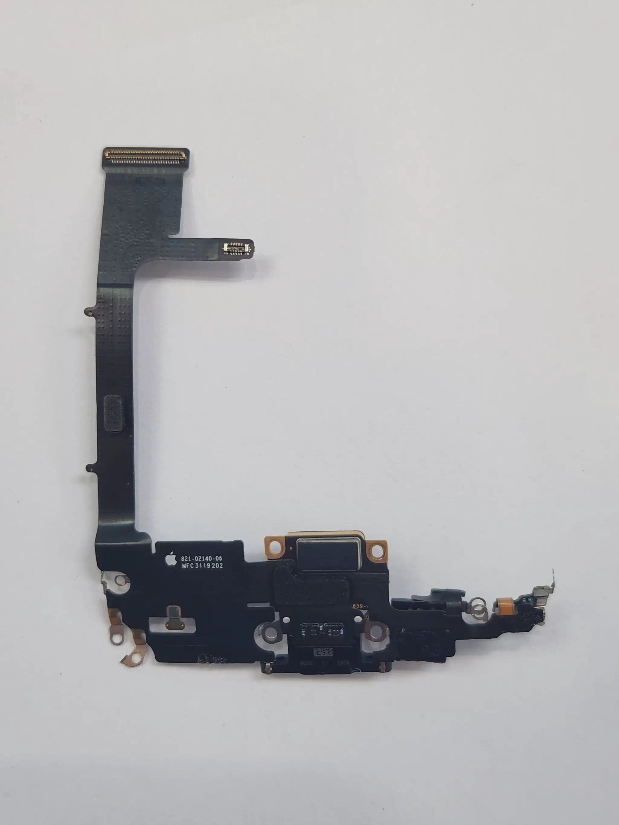 Charging Port Dock Flex Cable for iPhone 11 Pro Black - OEM Pulled by PULLED PARTS