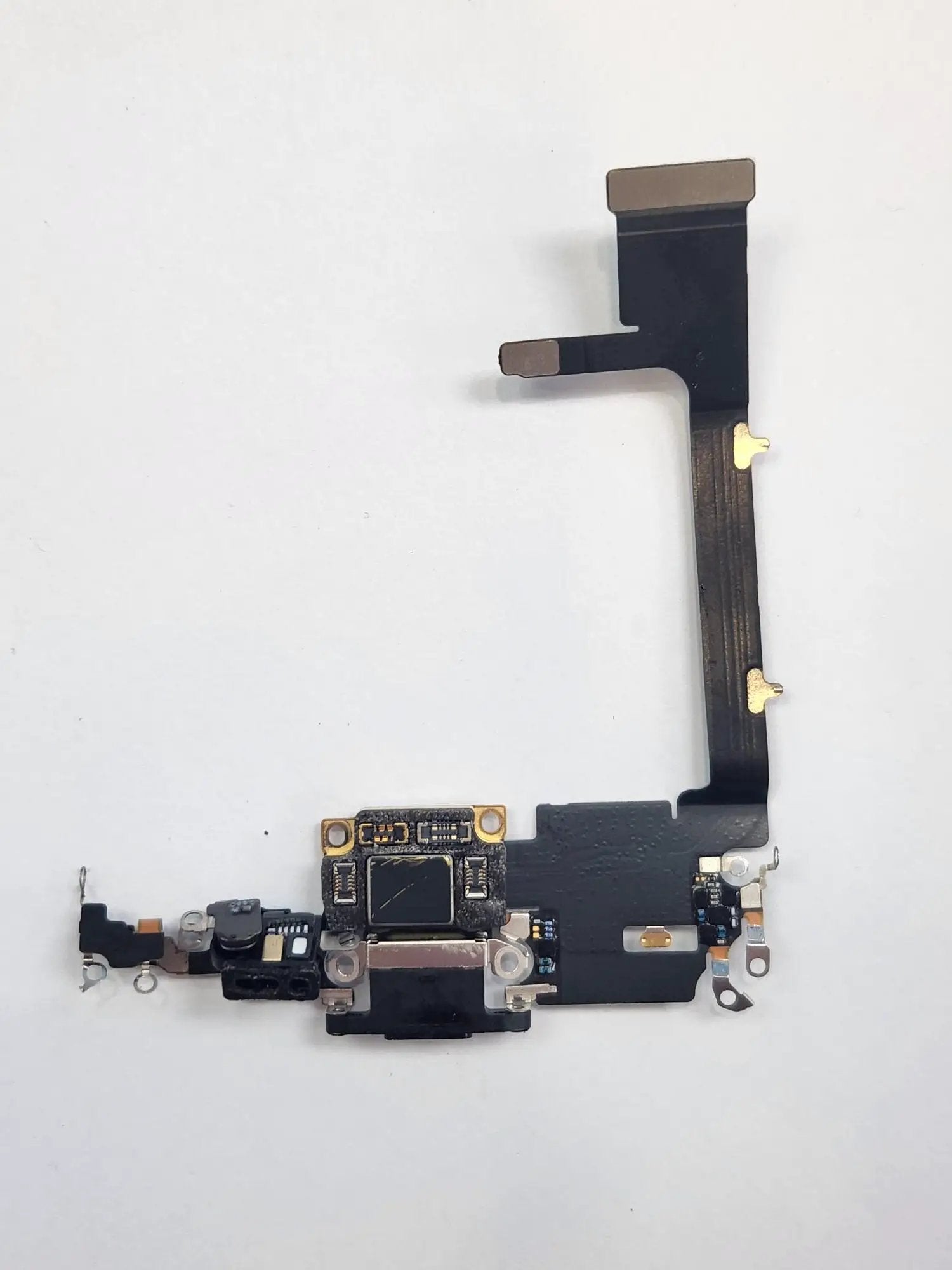 Charging Port Dock Flex Cable for iPhone 11 Pro Black - OEM Pulled by PULLED PARTS