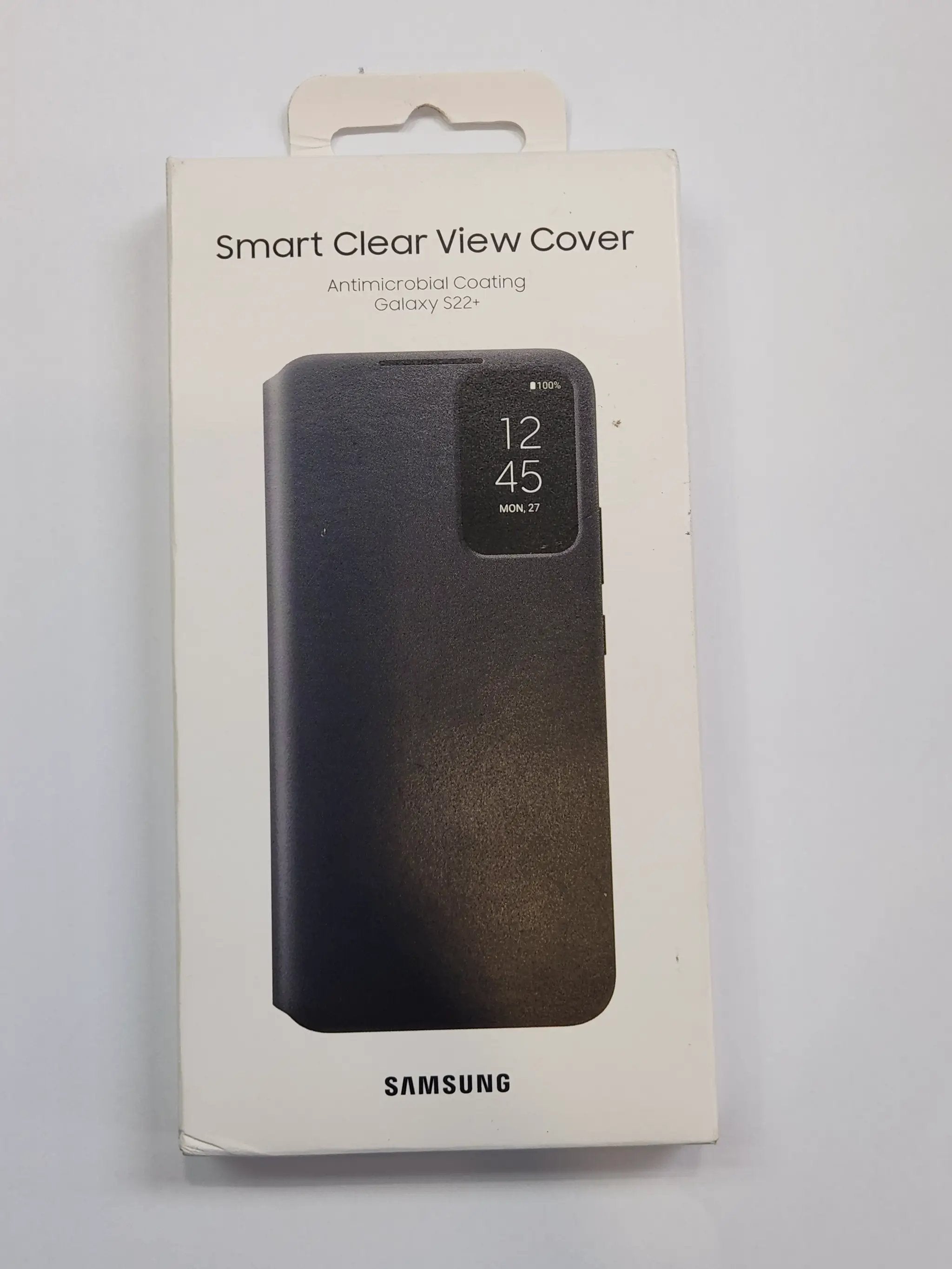 Samsung Galaxy S22 Plus Smart Clear View Cover - Black by SAMSUNG PHONE CASE