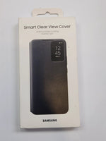 Samsung Galaxy S22 Plus Smart Clear View Cover - Black by SAMSUNG PHONE CASE