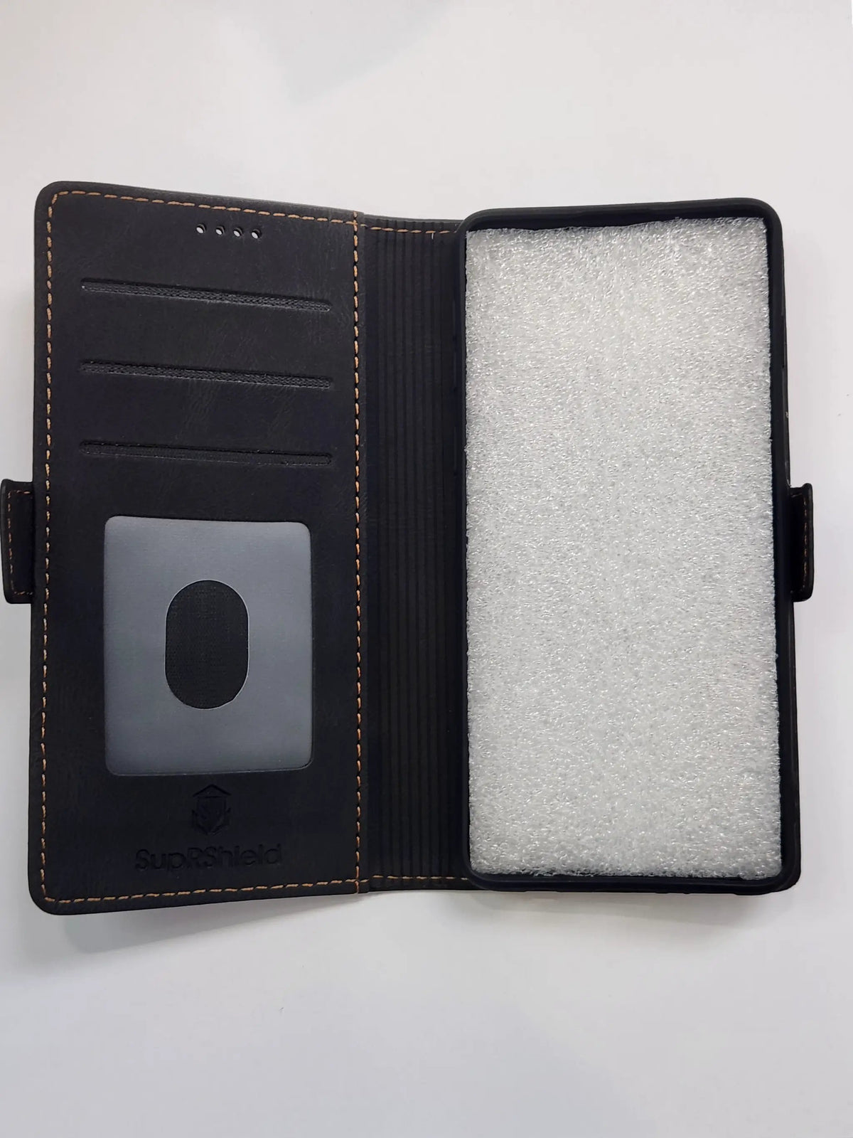 SupRShield Wallet Case - Samsung Galaxy S10 - Coffee by WALLET PHONE CASE